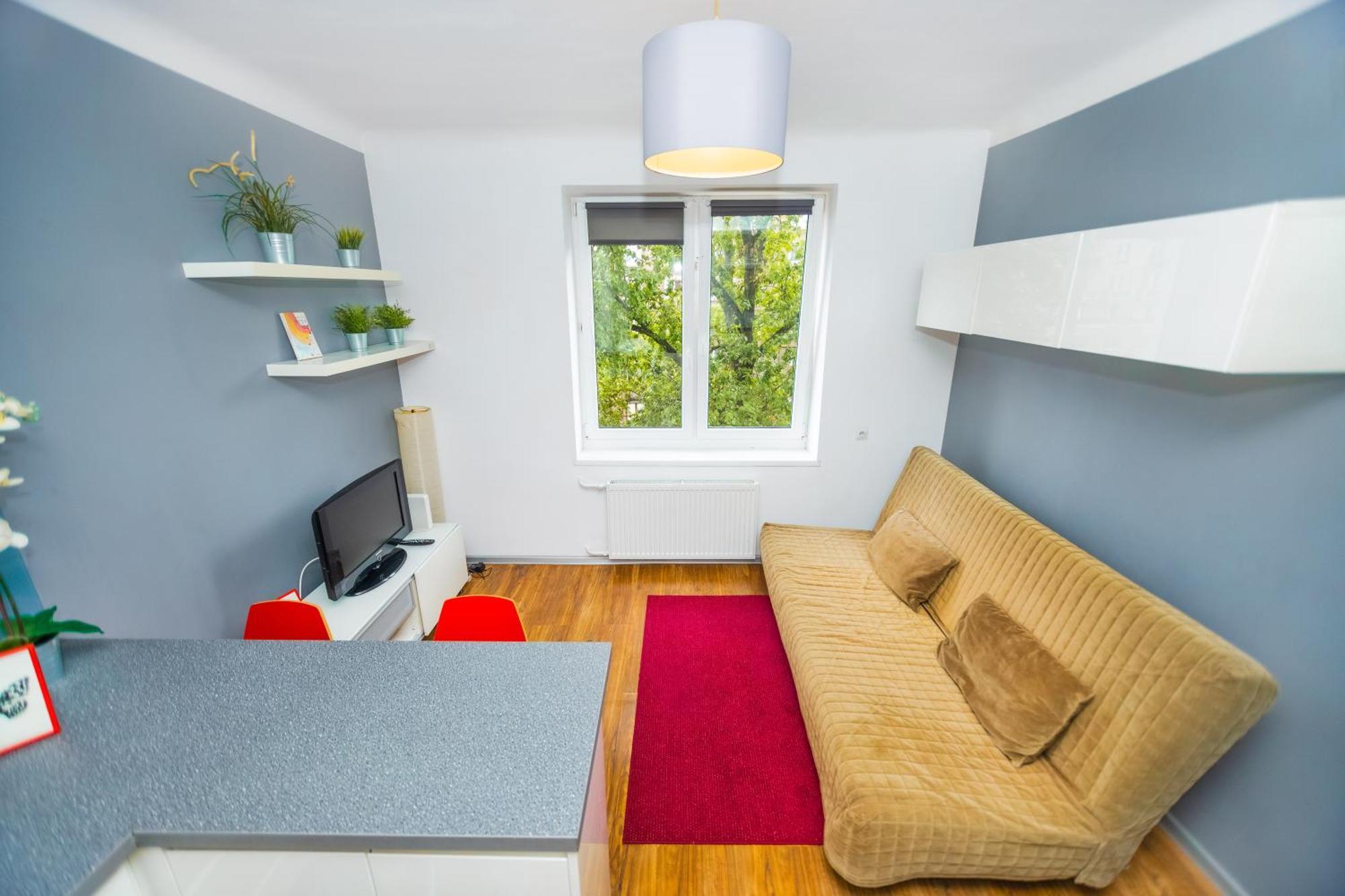 Cozy Studio Next To The Metro And City Center Varşova Dış mekan fotoğraf